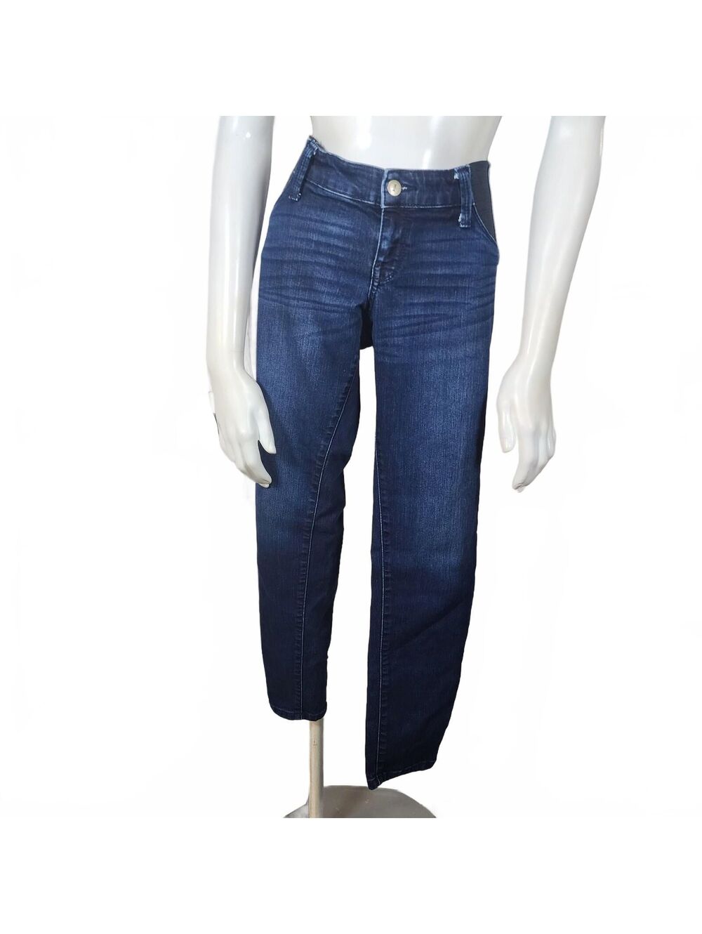 Isabel Maternity Skinny Jeans Size 4 Dark Blue